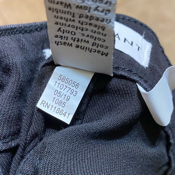 Lane Bryant Super Stretch Signature Fit Skinny Black Mid Rise Jeans Plus Size 28 - Picture 14 of 16